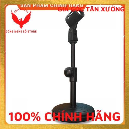 Chân kẹp micro để bàn dành cho mic C7 C11 C16 C25 C28, hàng chính hãng, cứng cáp, chắc chắn, quay mic 260 độ