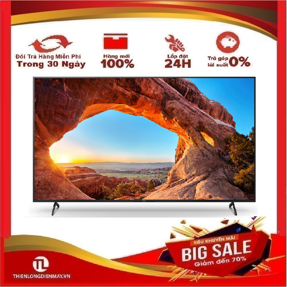 MIỄN PHÍ GIAO HÀNG HCM - KD-85X86J Android Tivi Sony 4K 85 inch KD-85X86J Mới 2021