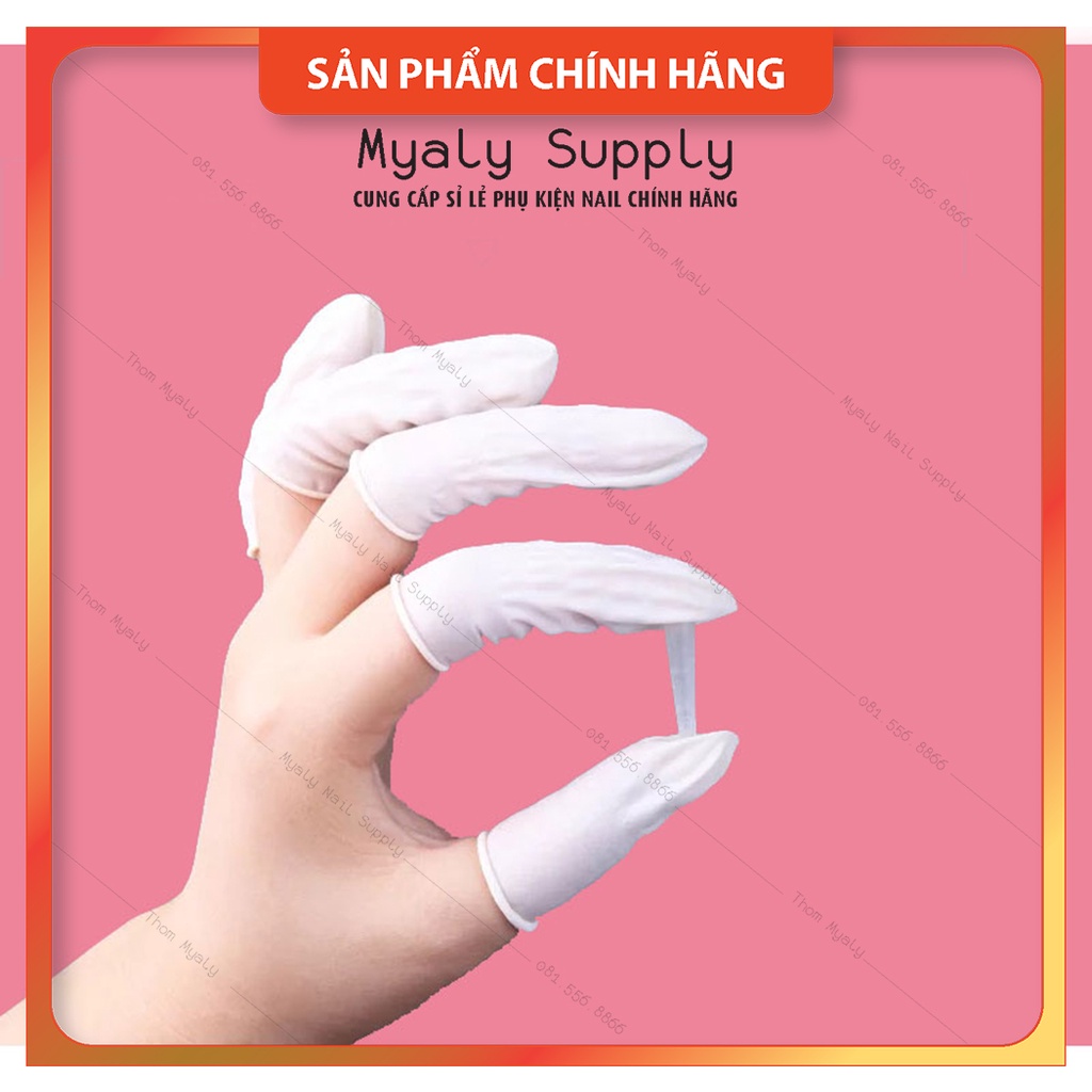 Găng Tay Ngón Cao Su Làm Móng 270 Chiếc SP000731