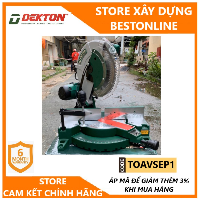 Máy cắt nhôm kéo cuaroa Dekton DK-305B