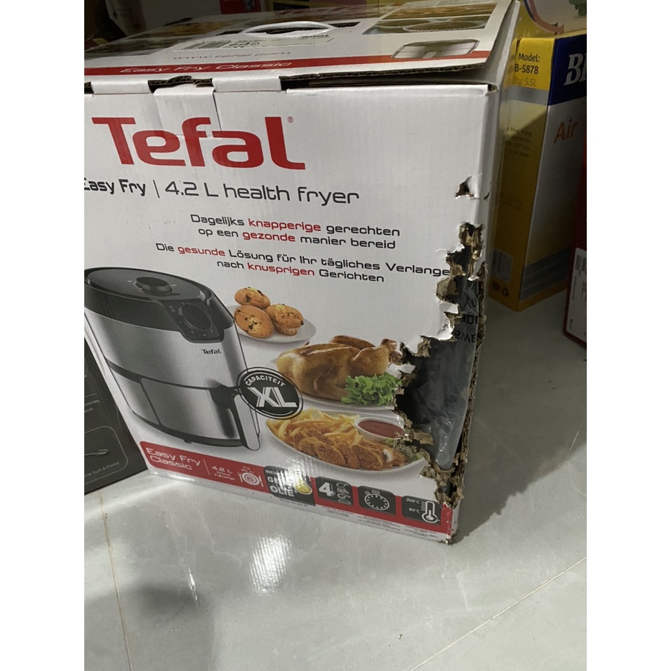 Nồi chiên không dầu TEFAL EY201D15 rách thùng em sale