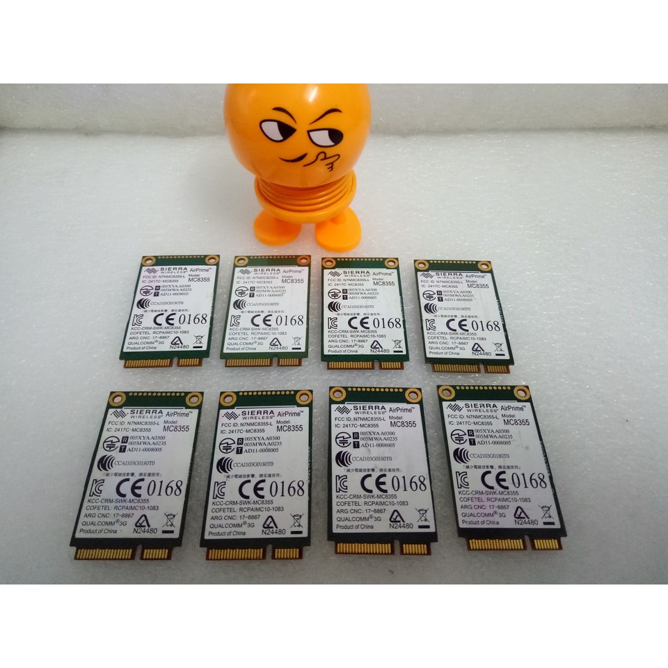 Card wwan 3G Lenovo MC8355 Gobi 3000 dùng cho laptop Lenovo core i thế hệ 2 -3 như: X220, X230, T420