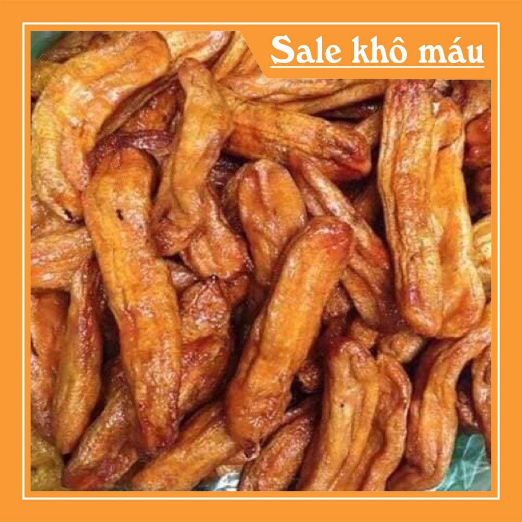 1Kg chuối sấy dẻo Đà Lạt dẻo ngon không chát