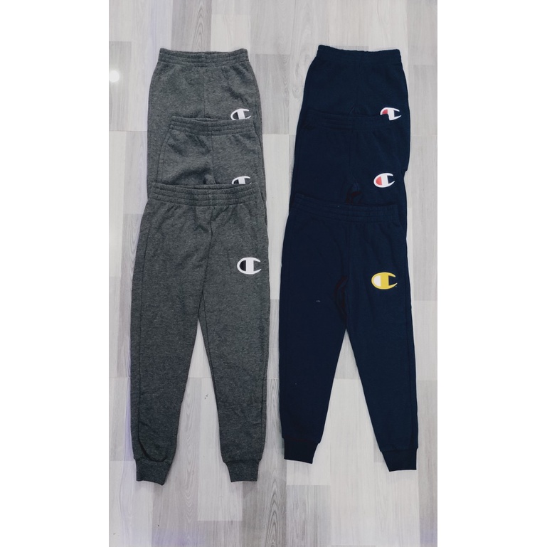 Quần Jogger nỉ da cá, nỉ bông xuất dư cho bé trai từ 1 tuổi đến 7 tuổi