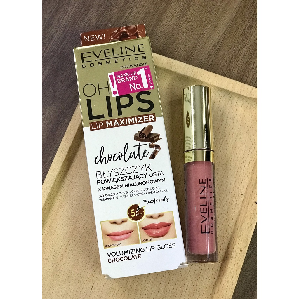 Son bóng Serum môi Eveline Lip Maximizer &quot;Oh ! My lips&quot;