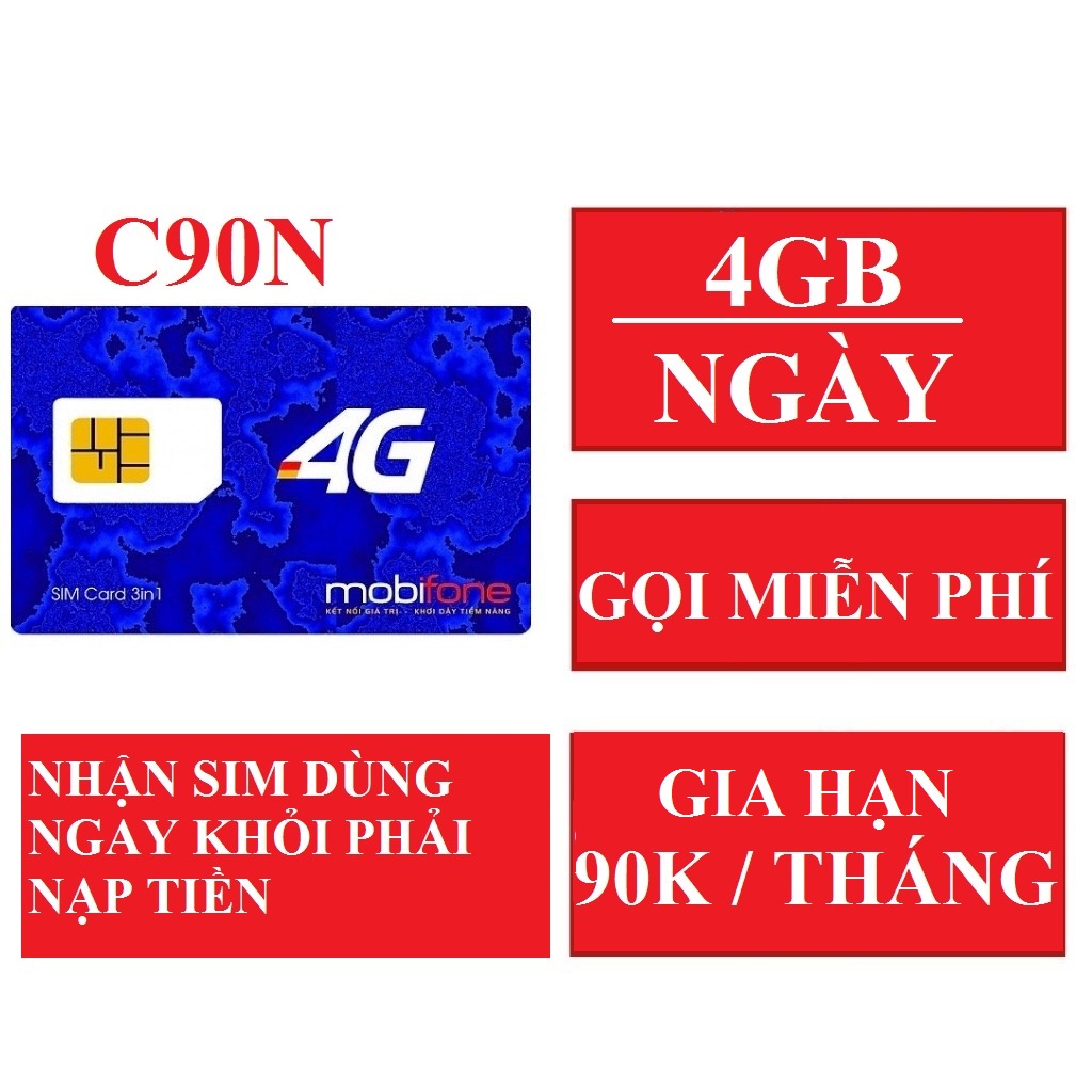 SIM 4G 1 NĂM SIM 4G MOBIFONE C90N_CS3N_CV119_LOCAL 5*