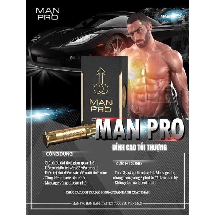 Manpro hỗ trợ sinh lý nam giới thumbnail