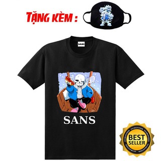 [SALE HOT] BST Áo BIỆT ĐỘI GANGSTER- SANS Undertale độc chất