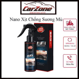 Nano Xịt Kính Chống Sương Mù – Chống Hơi Nước Trên Kính Xe Ô Tô Lọ 120ML