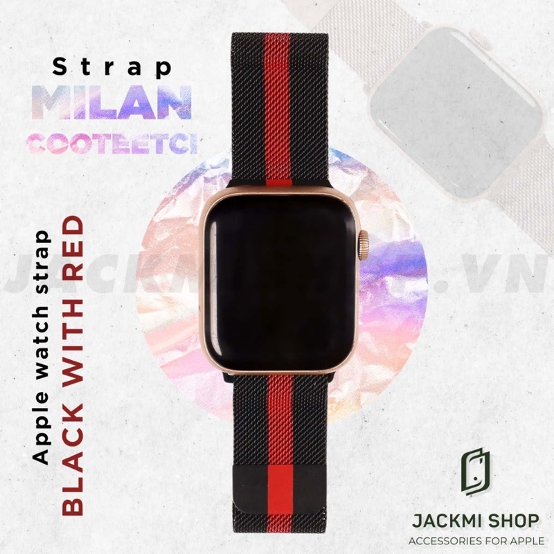 [HÀNG CHÍNH HÃNG] Dây Milan thép COTEETCI cho Apple Watch series 7/6/5/4/3/2/1