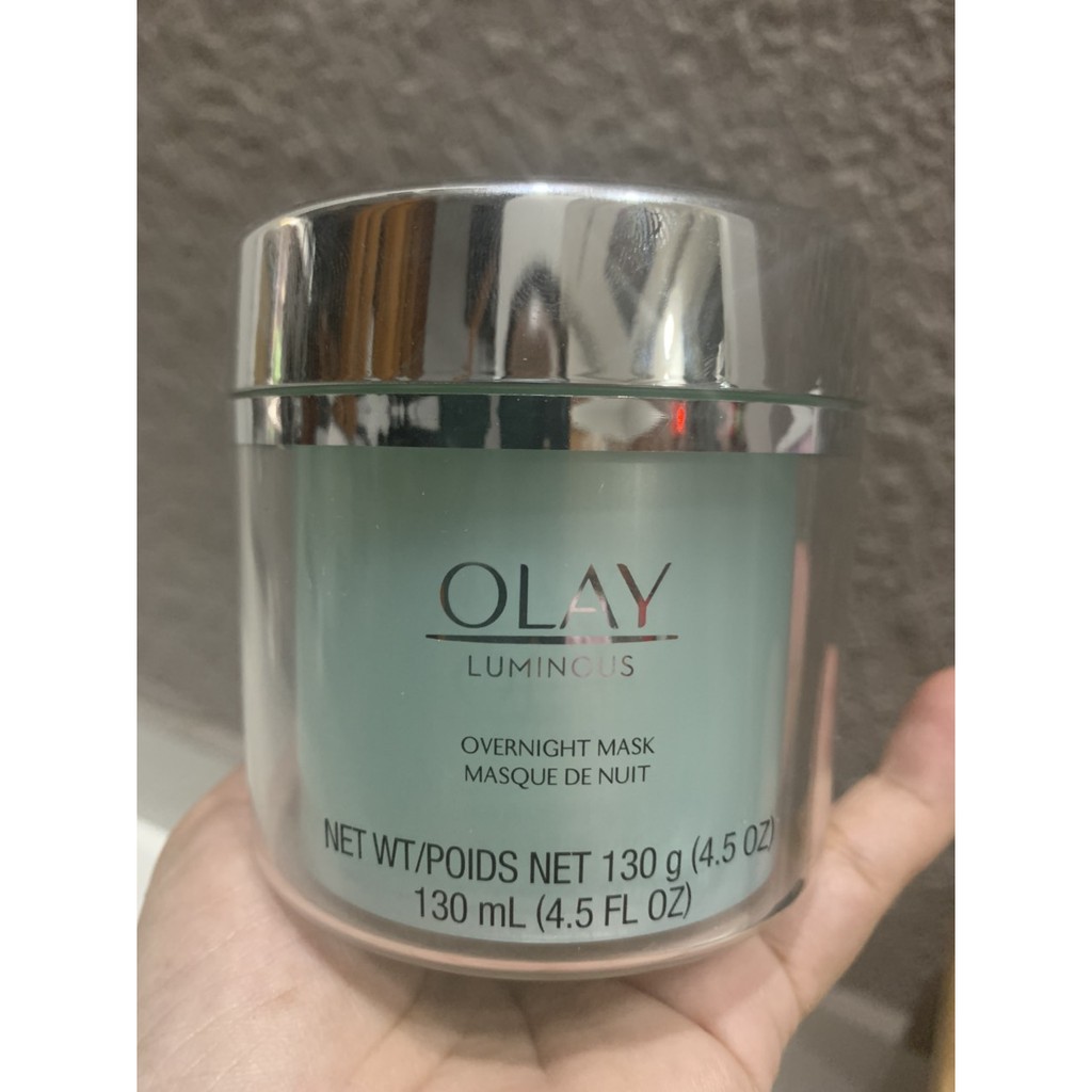 Kem OLAY LUMINOUS OVERNIGHT MASK dưỡng sáng da, cấp ẩm ban đêm- 130g