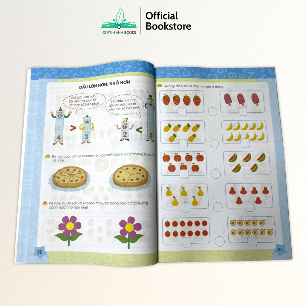 Sách - Bé chinh phục toán học cho bé từ 4-6 tuổi - NPH ID Books