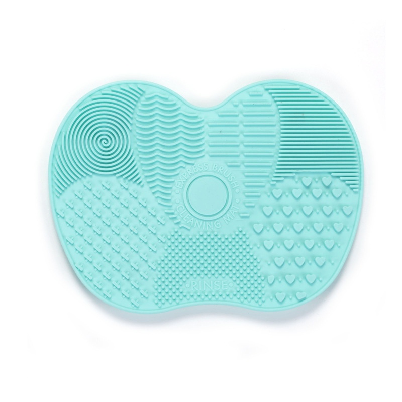 Miếng Silicone Vệ Sinh Cọ Trang Điểm Có Cốc Hút Siêu Chắc Chắn