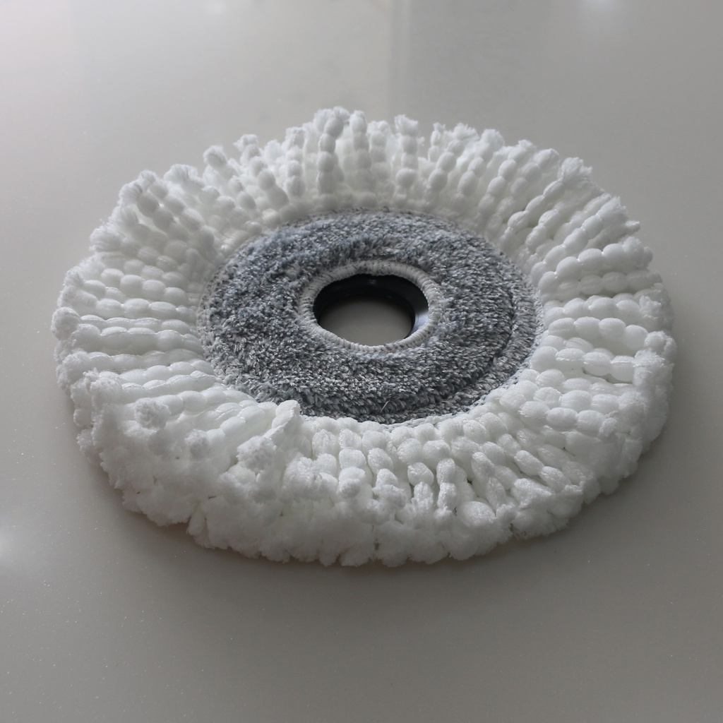 Bông lau thay thế Bộ cây lau nhà Microfiber 360 độ Scotch-Brite (Cót rai) 3M 1910 – hàng chính hãng,