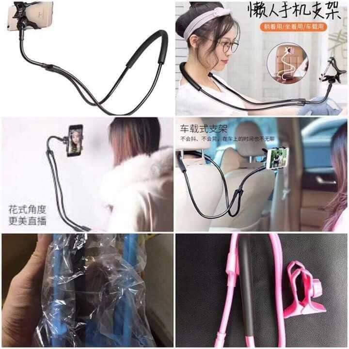 [Hot]-Kẹp đuôi khỉ choàng cổ Detek Lazy Holder