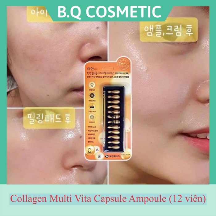 (Bán Chạy) Collagen Multi Vita Capsule Ampoule (12 viên)