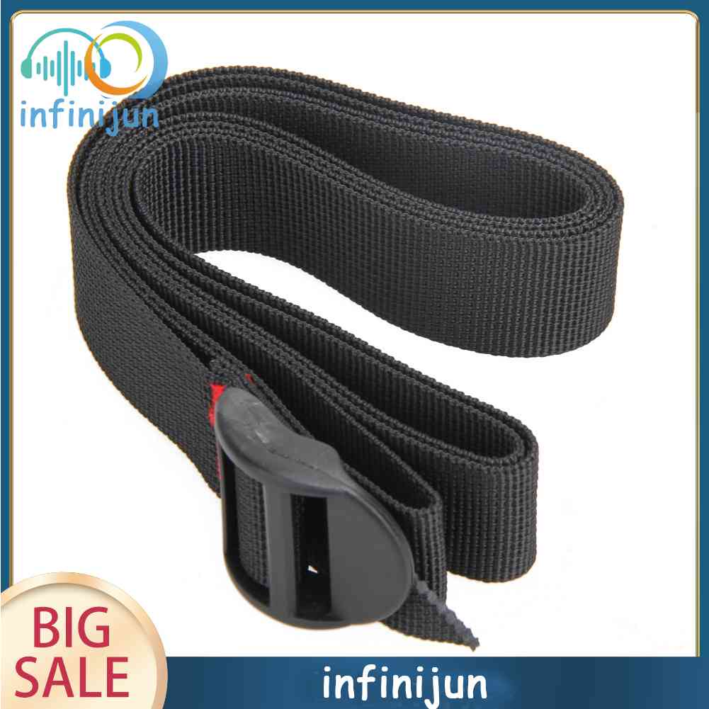 Dây Đai Buộc Hành Lý Bằng Nylon Màu Đen