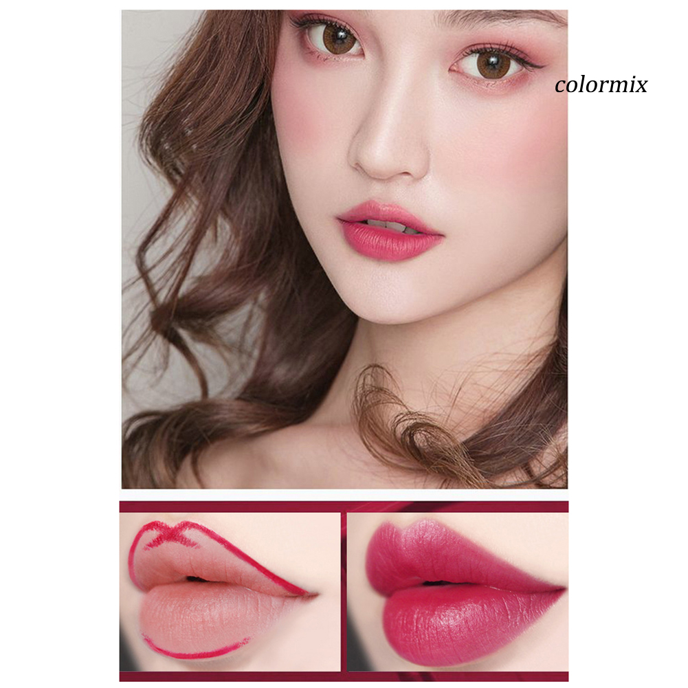 (Hàng Mới Về) Son Môi 2 Trong 1 Chống Nước Lâu Trôi Tiện Dụng | BigBuy360 - bigbuy360.vn