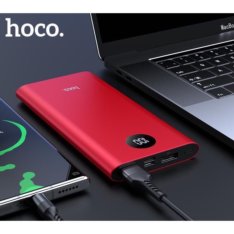 Sạc Dự Phòng Hoco B16 Max dung lượng 12.000 mAh Chính hãng Siêu mỏng Giá tốt