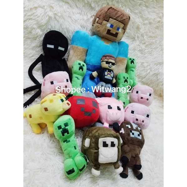 Gấu bông Minecraft chính hãng Mozang 2hand