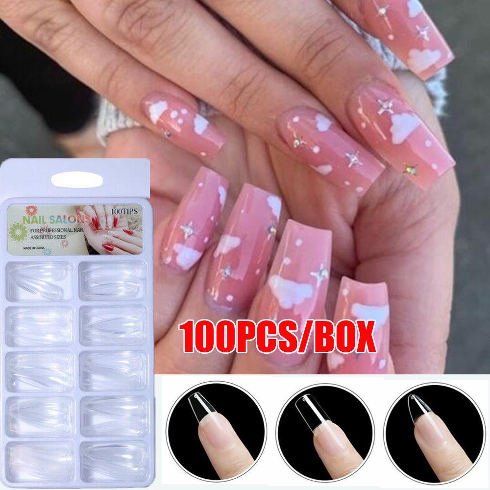 Móng Tay Giả Chất Liệu Acrylic Cao Cấp Ốp