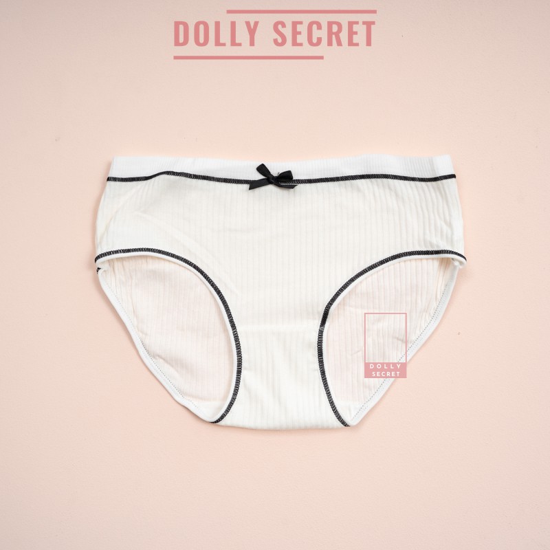 Quần lót len tăm sợi tre 100% cotton kháng khuẩn nâng mông 4D DOLLY SECRET QL002 | BigBuy360 - bigbuy360.vn