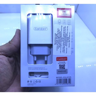 Củ cáp sạc nhanh micro samsung, oppo dây sạc chân dẹp cho các máy đời thấp, Earldom18W ES - KC24S