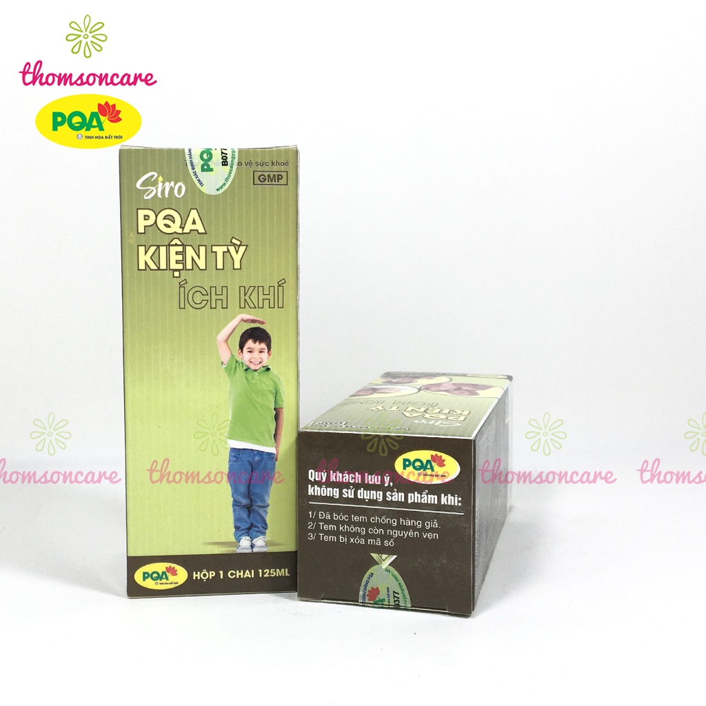 Siro hỗ trợ bé ăn ngon - PQA kiện tì ích trí