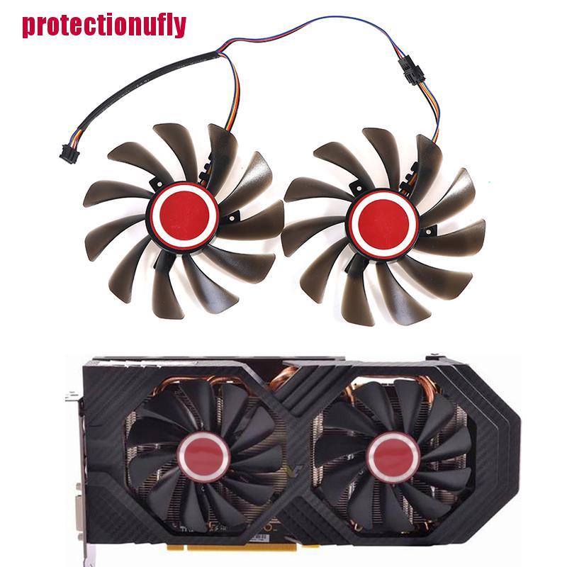 1 Cặp Quạt Tản Nhiệt Dành Cho Xfx Rx 590 / 580 Vga