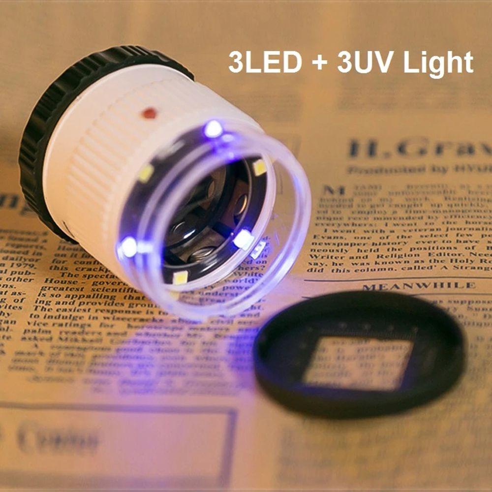 MUVAKO Loupe Kính Hiển Vi Cầm Tay Chuyên Dụng Cho Thợ Sửa Trang Sức