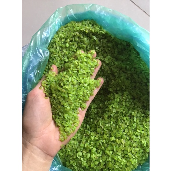 Cốm xanh khô dẻo thơm hạt đều mẩy gói 1 kg