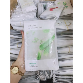 Mặt nạ Innisfree My Real Squeeze Mask (80k/10 miếng ngẫu nhiên)