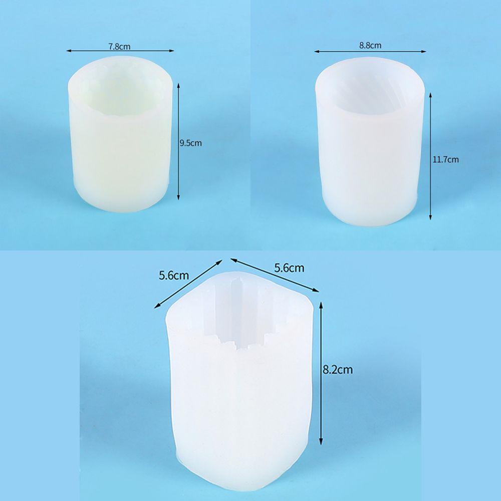 CHOOKEY Khuôn Silicone Làm Nến Đất Sét