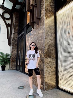 Sét áo mèo quần legging