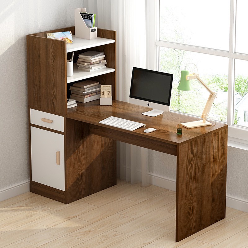 Bàn làm việc , bàn liền kệ đa năng tiện ích Tâm House mẫu mới B111