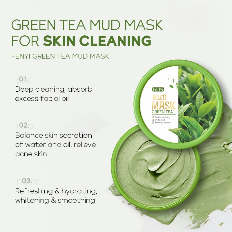 Mặt nạ bùn nha đam Tuz Aloe Mud Facial Mask - Giảm thâm mụn thu nhỏ lỗ chân lông loại bỏ mụn đầu đen vibesvietnam