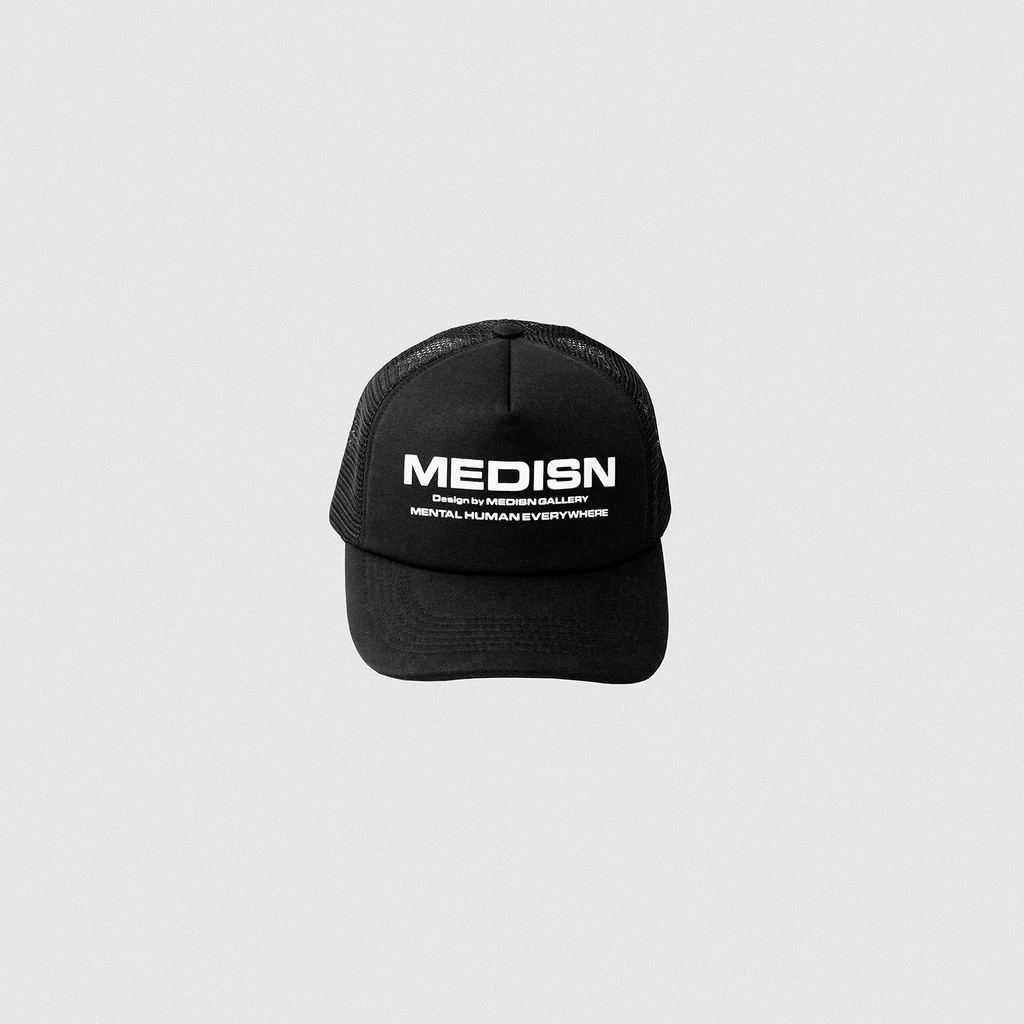 NÓN MEDISN TRUCKER HAT CHỮ IN NỔI