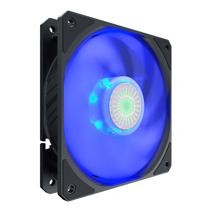 Quạt fan case 12cm Cooler Master SickleFlow 120 Blue - Sức gió tốt, quay êm, bền bỉ, đèn led đơn xanh dương