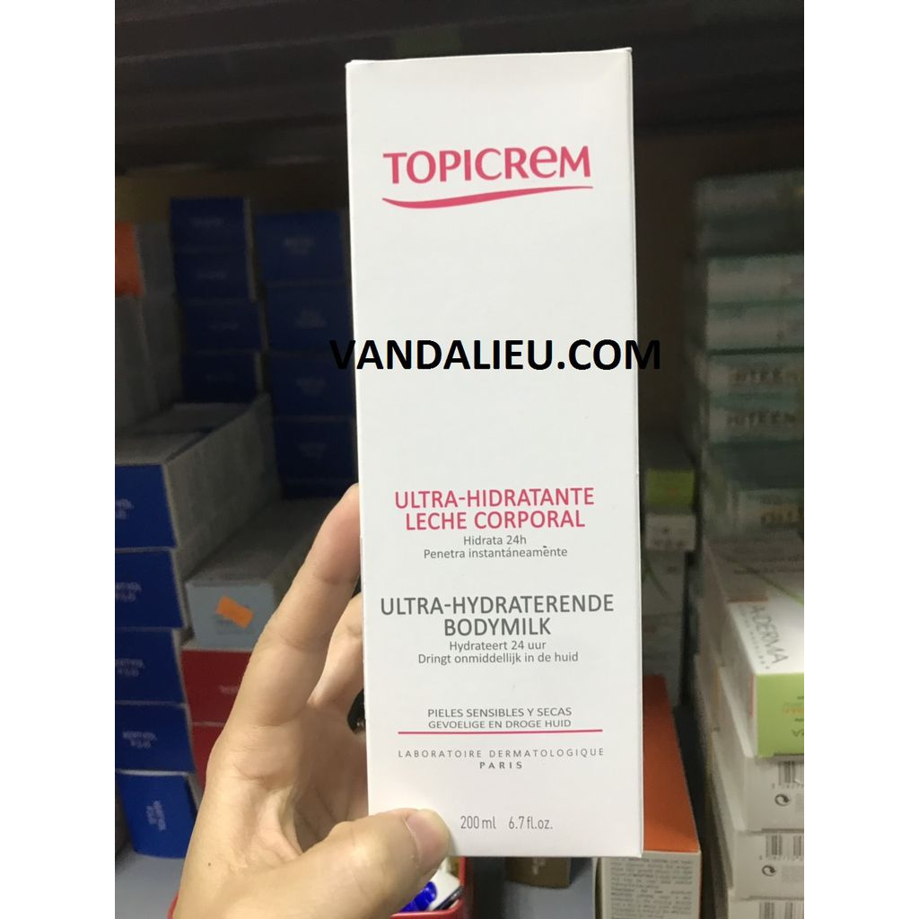 SỮA DƯỠNG THỂ TOPICREM ULTRA MOISTURIZING BODY MILK 200ML (MP2)