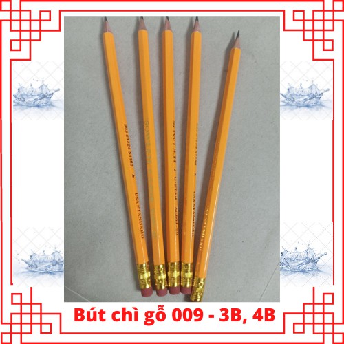 combo 12 cây Bút chì gỗ Gstar 009 3B, 4B