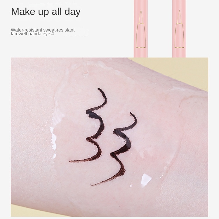 Bobeini® Bút Kẻ Mắt Dạng Lỏng Chống Thấm Nước Và Mồ Hôi Nhanh Khô Màu Nâu Cho Người Mới Bắt Đầu