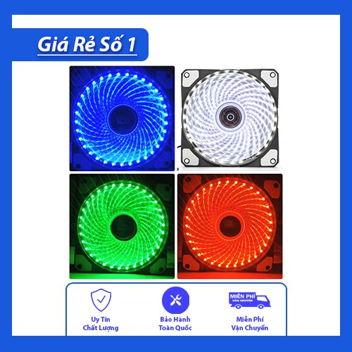 FAN CASE 12CM COOLMAN 33 LED ĐƠN