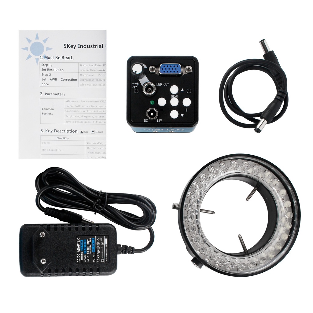 Camera Kính hiển Vi 13MP VGA Máy ảnh Kính Hiển Vi điện Tử Kỹ Thuật Số Công Nghiệp