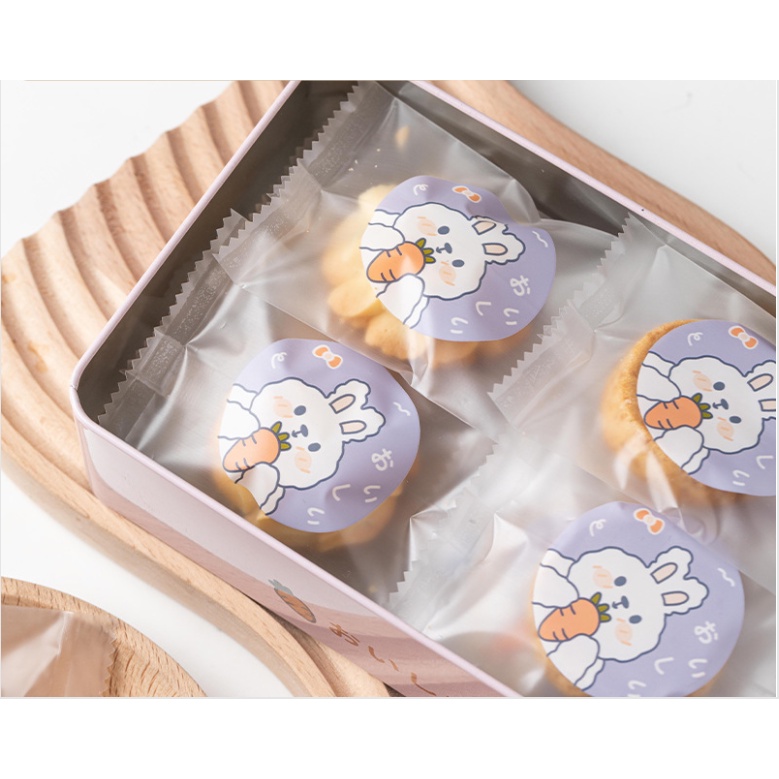 Túi Hàn Miệng đựng bánh cookie Size 7*10