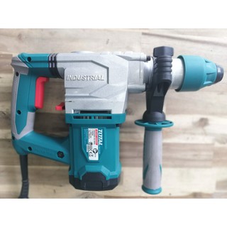 1500W MÁY KHOAN ĐỤC BÊ TÔNG TOTAL TH115326 KÈM 3 MŨI KHOAN GÀI+2 MŨI ĐỤC