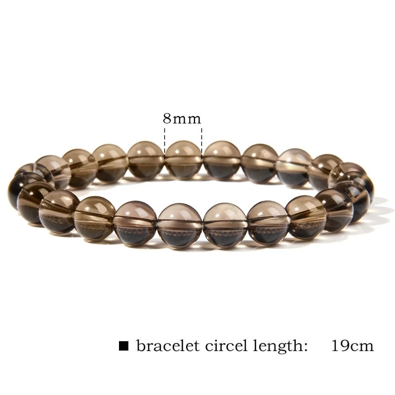 Vòng Tay Chuỗi Hạt Đá Mắt Hổ 8Mm Thời Trang Cho Nam/Nữ