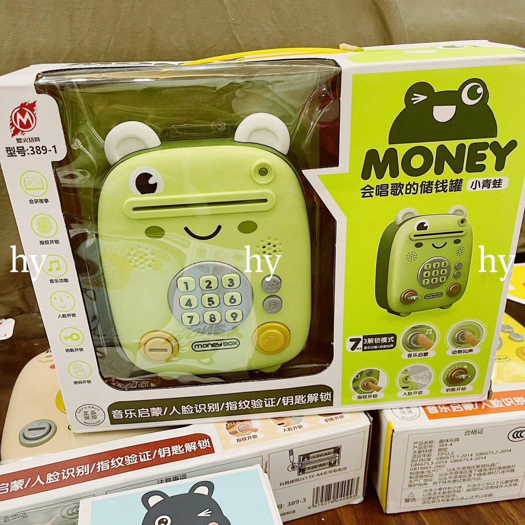 Két đựng tiền mini cho bé yêu, Hộp tiết kiệm mini có khóa, Heo bỏ tiền-Lợn bỏ tiền tiết kiệm