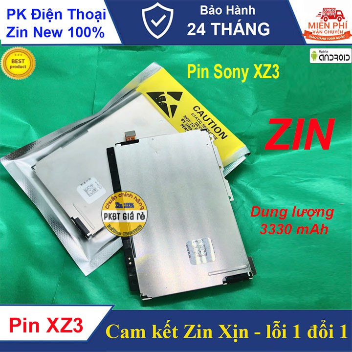 Pin Sony XZ3 Hàng chuẩn Zin, Dung lượng 3330mah, BH 12 tháng
