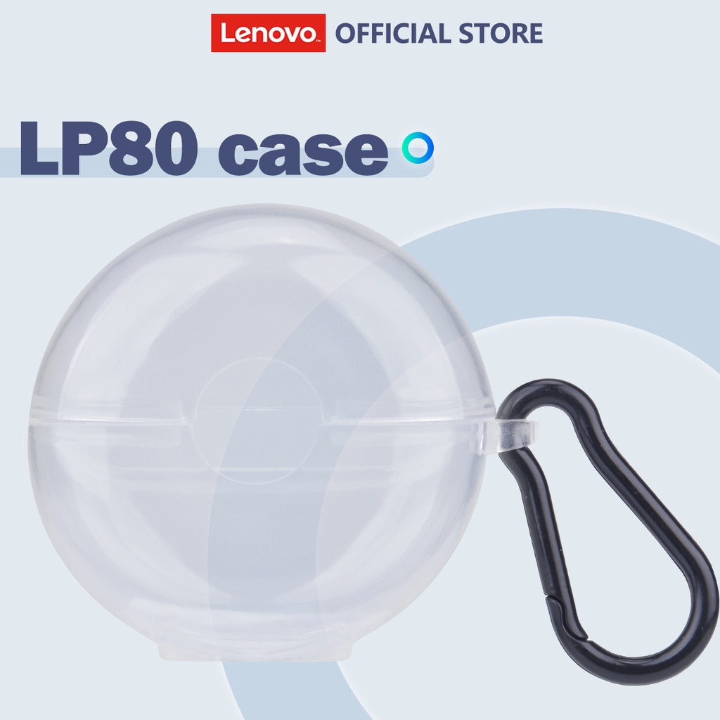 Vỏ bảo vệ hộp đựng Tai nghe Bluetooth LENOVO LP80 trong suốt chống thấm nước