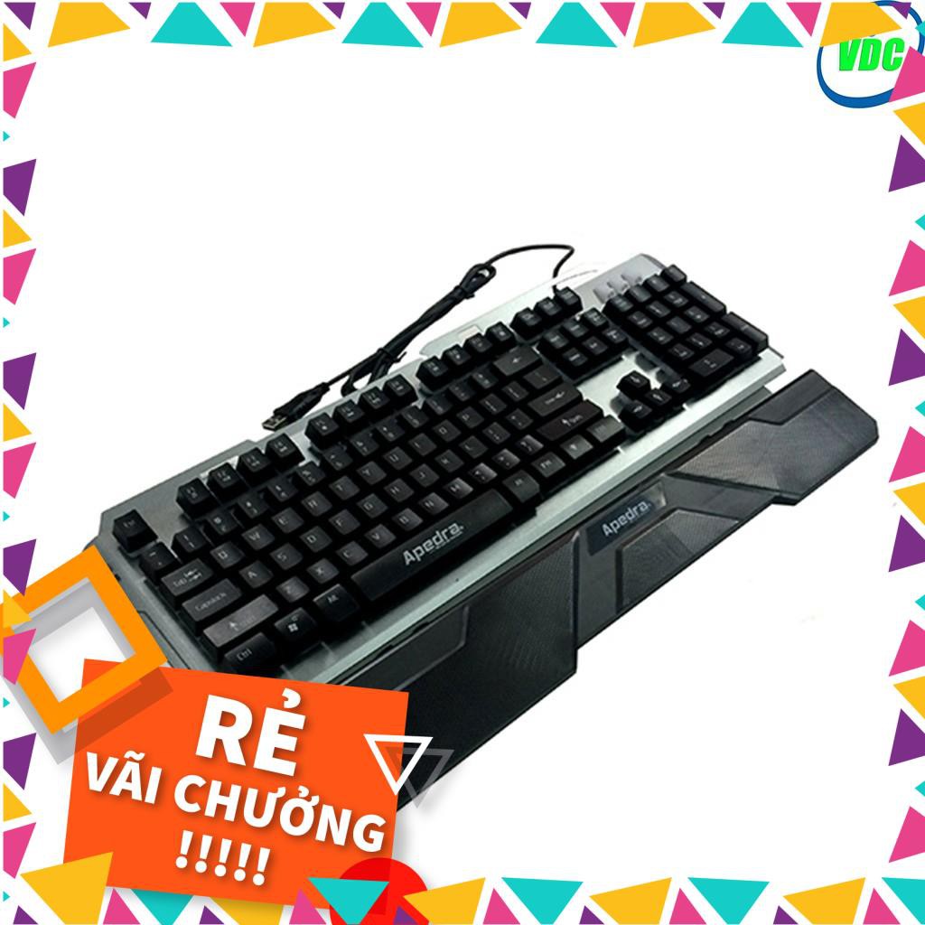[RẺ VÔ ĐỊCH] Bộ phím chuột Gaming Apdra GK49 + A5 - Led Rainbow - Chuột A5 Led RGB - Có kê tay [CHẤT] | BigBuy360 - bigbuy360.vn